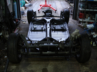 Vervangend chassis voor Vintage Speedster